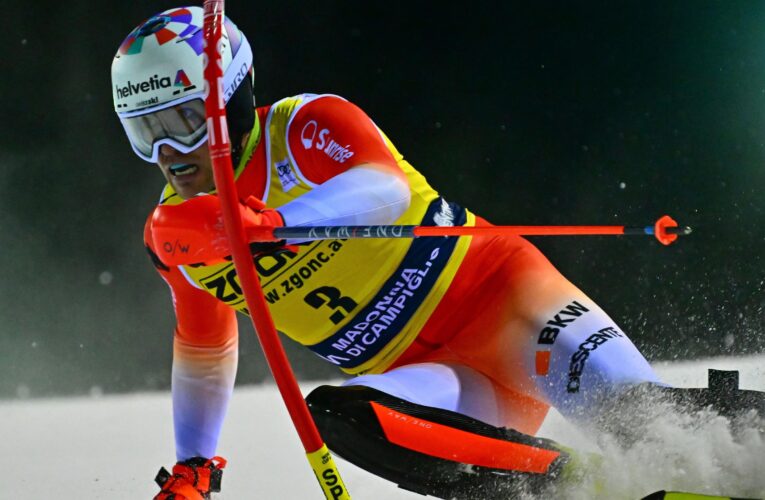 Daniel Yule claims a huge comeback win in World Cup slalom at Madonna Di Campiglio in Italy