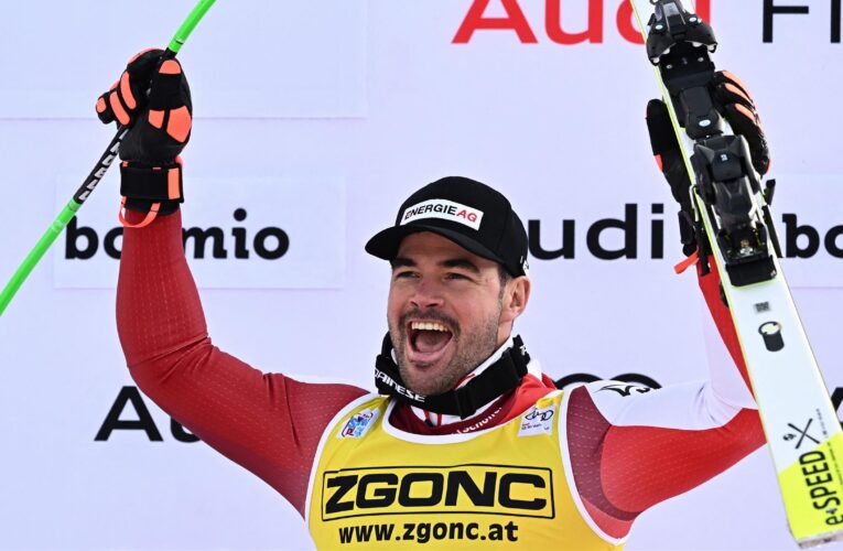 Vincent Kriechmayr wins men’s World Cup downhill in Bormio, Marco Odermatt struggles and misses podium