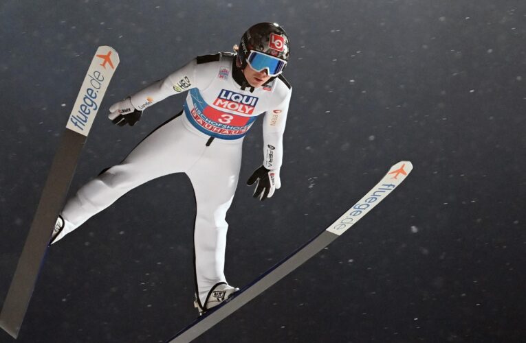 Poland’s Dawid Kubacki produces longest jump of qualification at Four Hills event at Garmisch-Partenkirchen