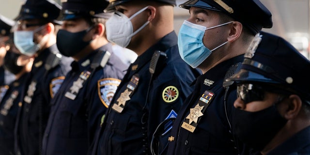 Members of the NYPD.