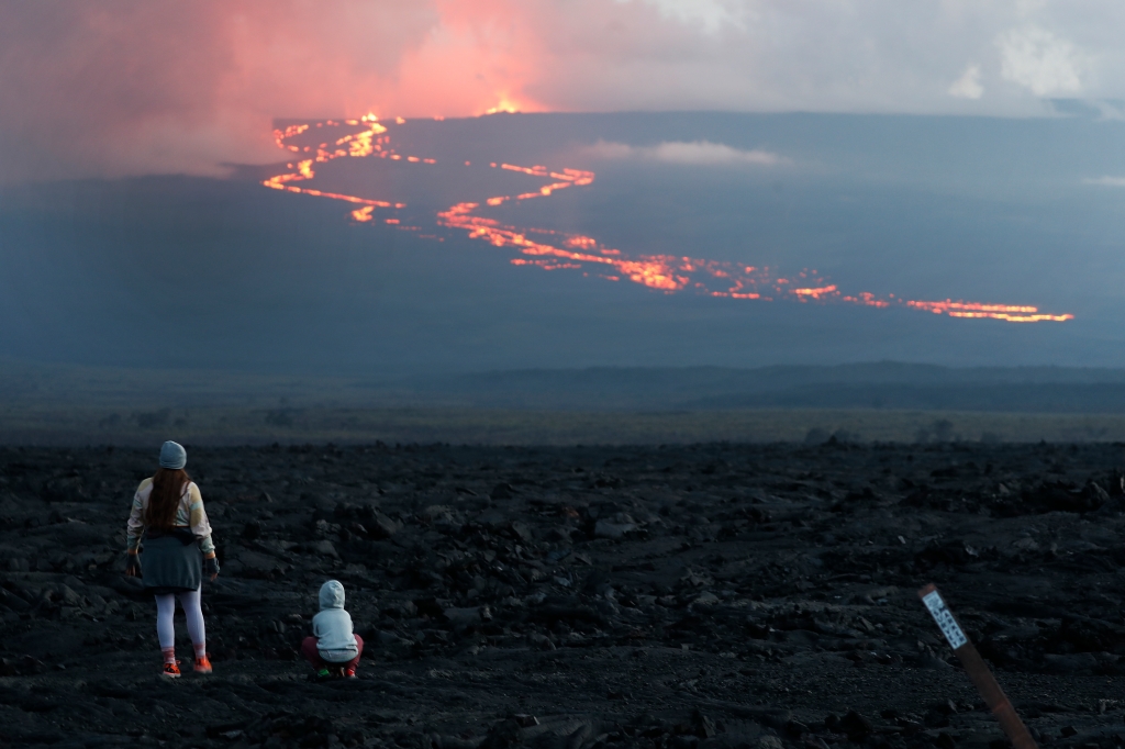 Its the first eruption in almost 40 years.