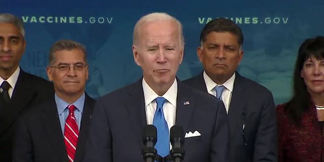 President Biden claimed "virtually all" of COVID-19 deaths this year were caused by people not receiving booster shots.