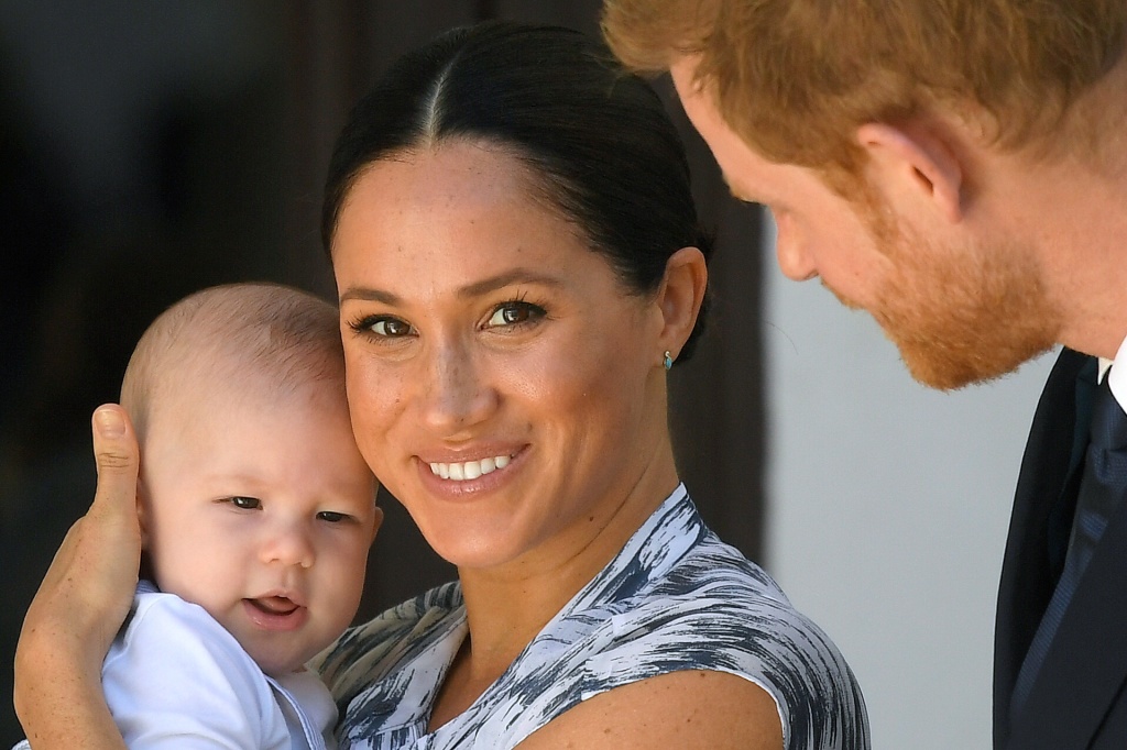 Prince Harry and Meghan Markle's three-year-son Archie stole a little bit of his parent's spotlight after viewers heard him speak for the first time.