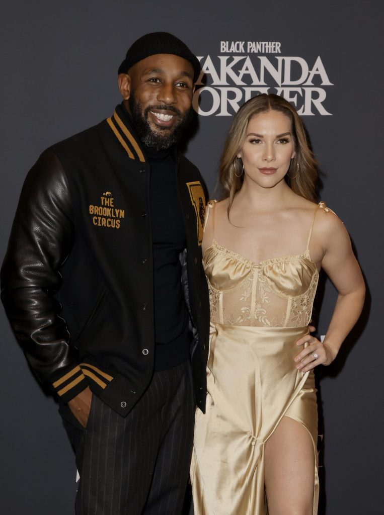 Stephen "tWitch" Boss and Allison Holker attend Critics Choice Association's 5th Annual Celebration of Black Cinema & Television at Fairmont Century Plaza on Dec. 5 in Los Angeles, California.