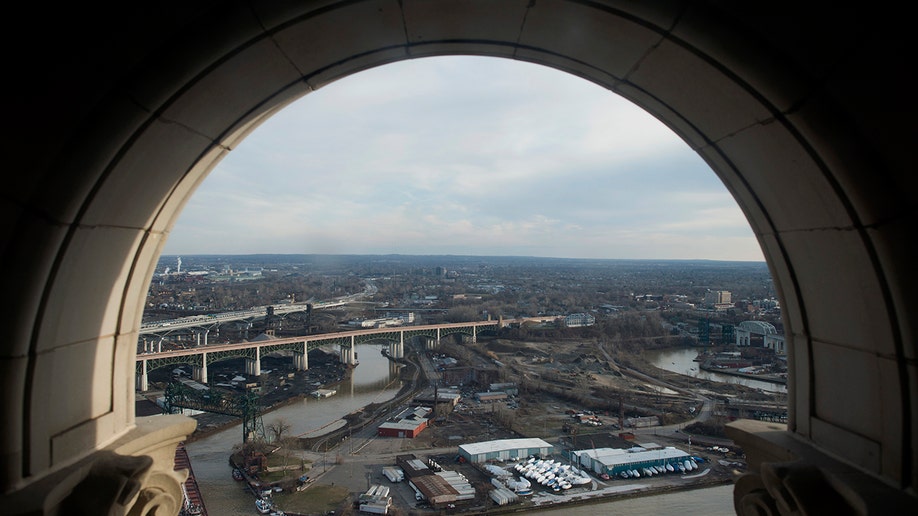 A city view of Cleveland, Ohio