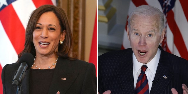 Vice President Kamala Harris and President Biden