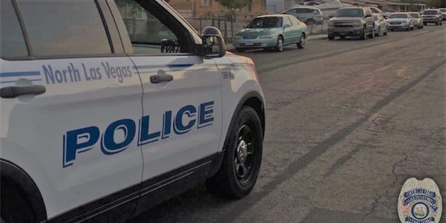 A North Las Vegas Police Department cruiser. 