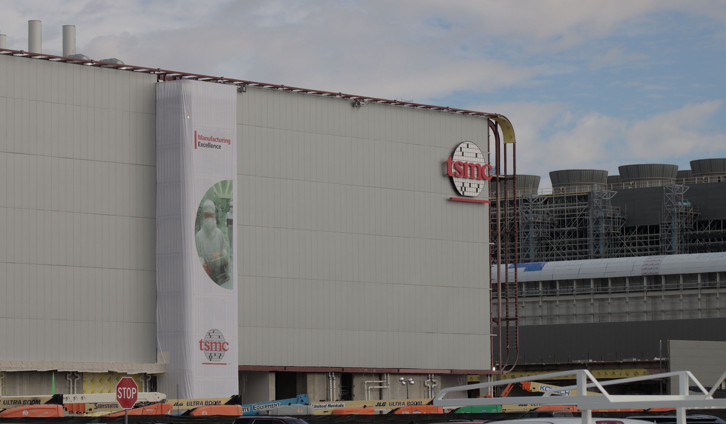 TSMC’s first factory in Phoenix, Arizona.