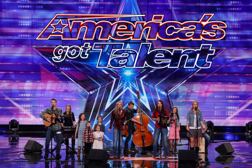 The Willis in 2014, when they appeared in season 9 of “America’s Got Talent.”