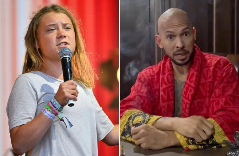 Greta Thunberg and Andrew Tate trade barbs in Twitter spat