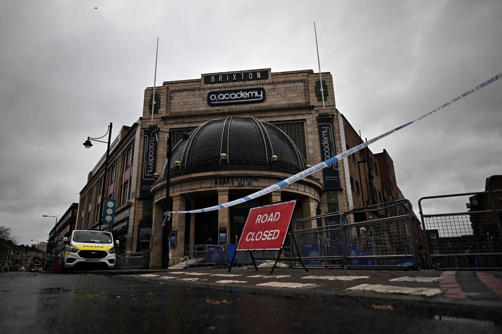 The O2 Academy concert venue in Brixton, south London