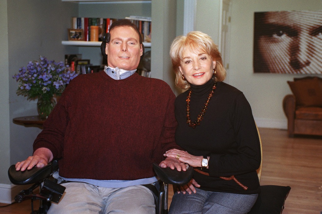Christopher Reeve, Barbara Walters