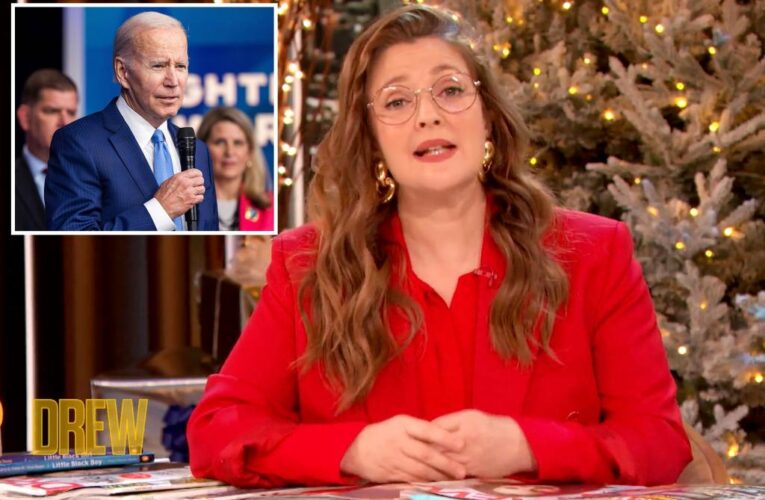 Biden gives first major TV interview since midterms to Drew Barrymore