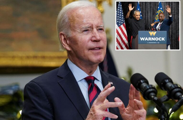 Biden says he’s ‘going to Georgia’ by boosting Raphael Warnock in Boston