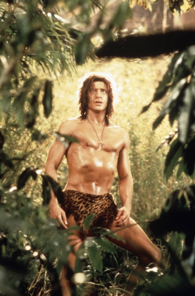 GEORGE OF THE JUNGLE, Brendan Fraser, 1997, © Buena Vista/courtesy Everett Collection