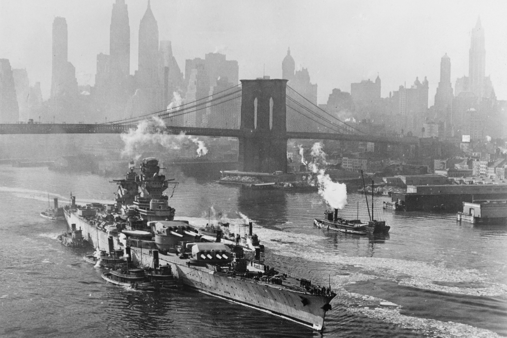 New York was one of the most crucial waterways used during World War II.