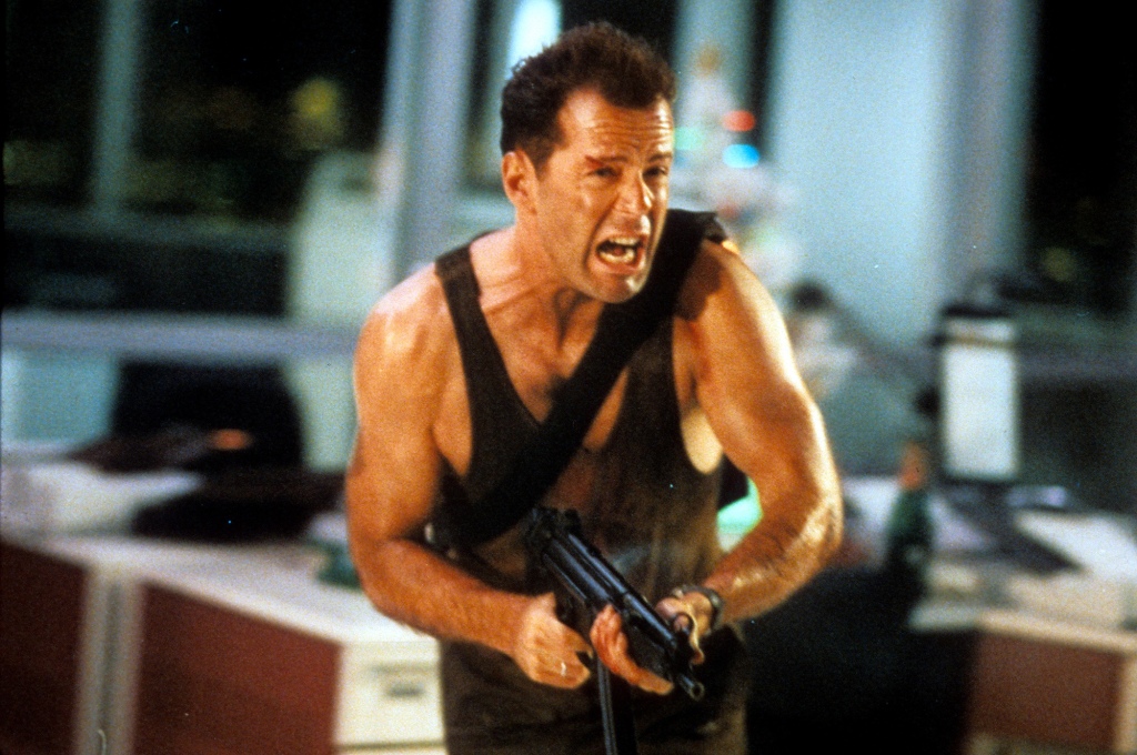 "Die Hard" was named by many as favorite holiday film, even though it isn't specifically about the festive season. 