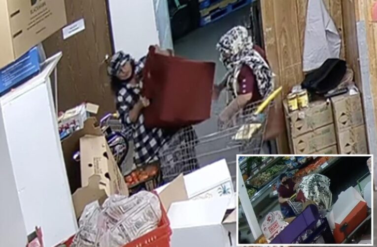 California women steal safe with $9K inside from grocery store in brazen theft