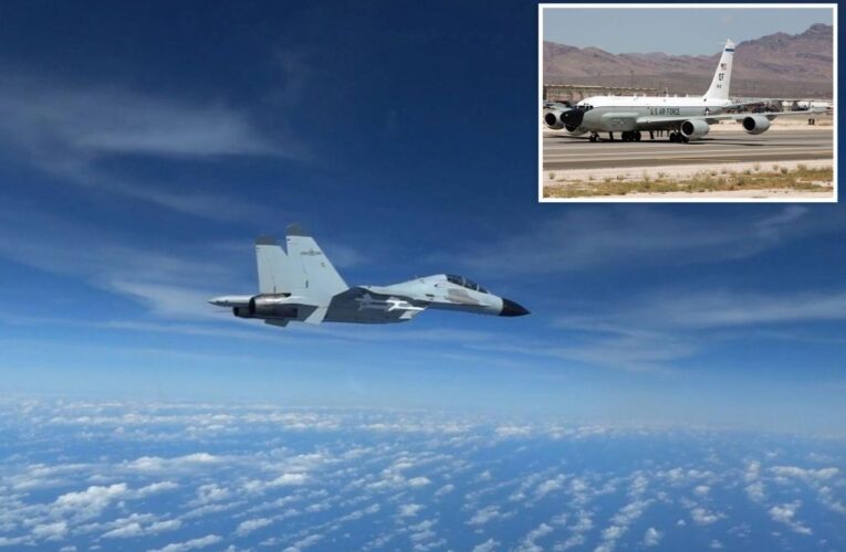 Chinese jet came within 10 feet of US military aircraft