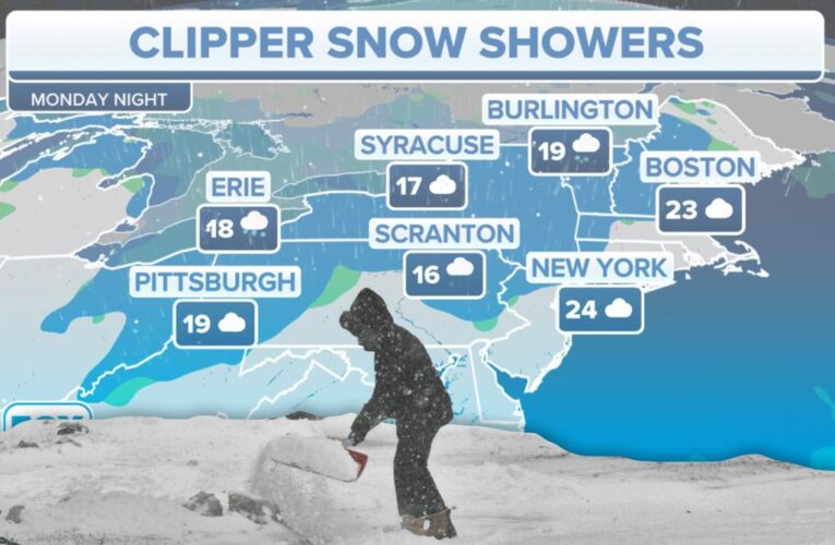 Alberta Clipper to bring snow showers to blizzard-weary northern US starting Christmas Day