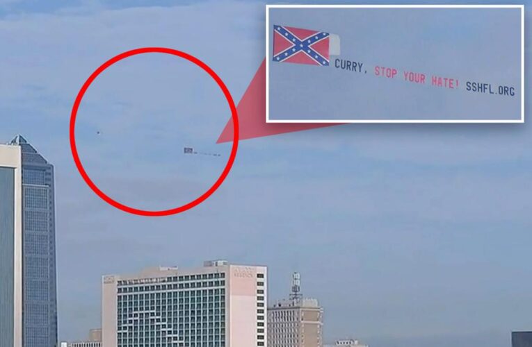 Plane flies Confederate flag over Jacksonville to oppose monument removal
