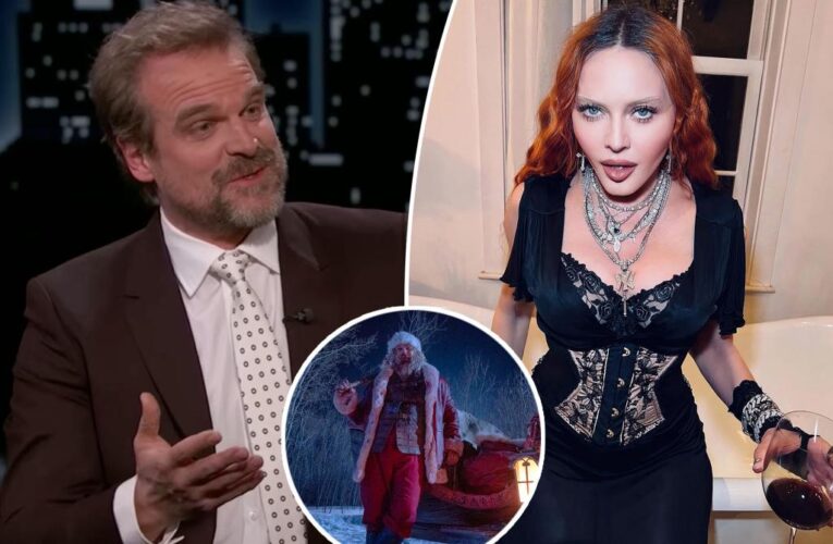 David Harbour shocked by Madonna calling him sexy before ‘creepy’ audition