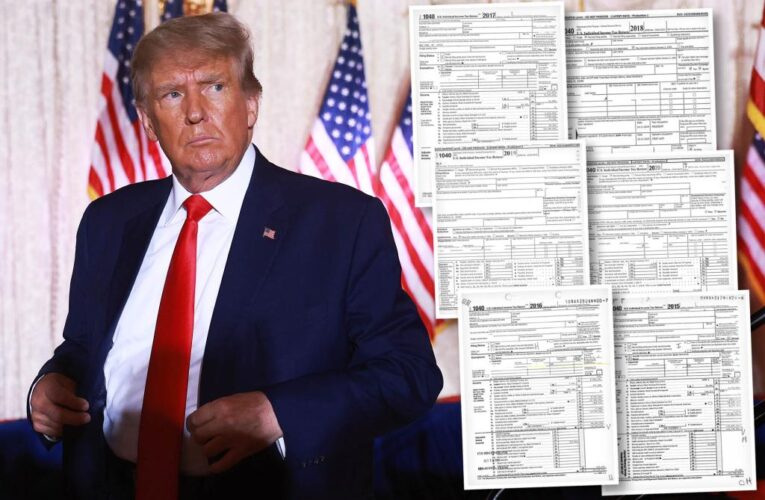 House panel releases Trump’s tax returns