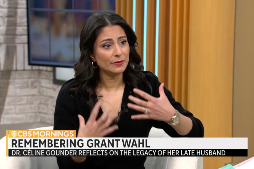 A picture of Dr. Celine Gounder, Grant Wahl's wife.