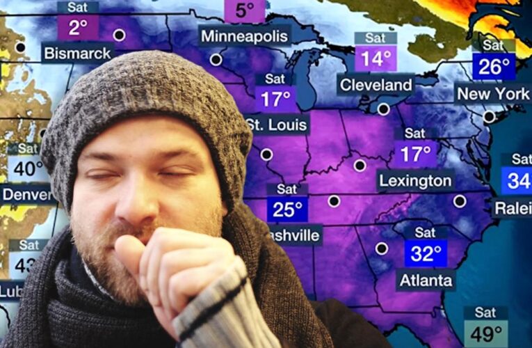 Arctic blast to impact millions of Americans into next week