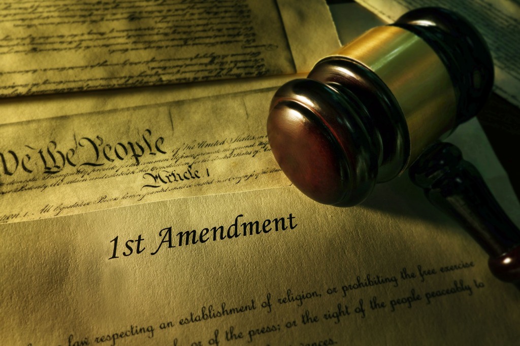 The First Amendment to the Constitution guarantees freedom of the press.
