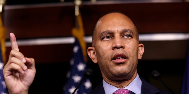 Rep. Hakeem Jeffries has been elected minority leader by House Democrats.