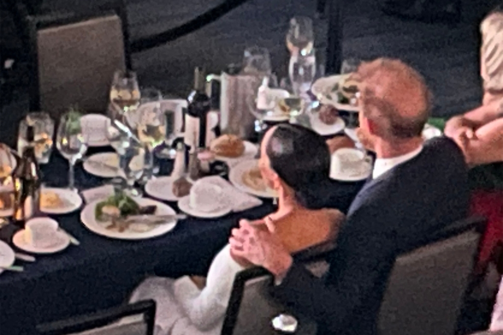 Harry and Meghan at the Kennedy Gala in NYC on Dec. 7, 2022.