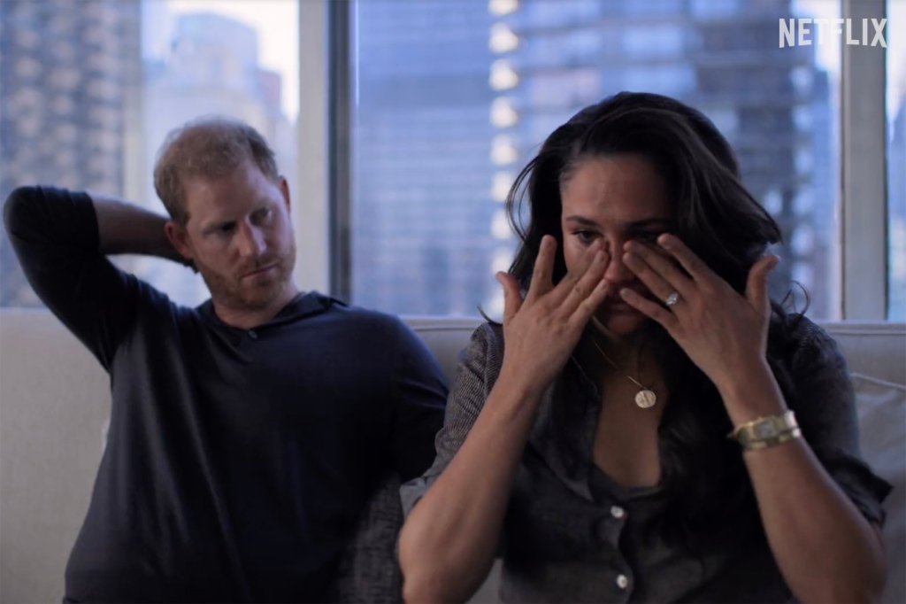 Netflix dropped the one-minute trailer for the six-episode docuseries on Monday featuring Harry, 38, and his wife Meghan, 41, talking about the challenges of living in the Windsor Corporation.