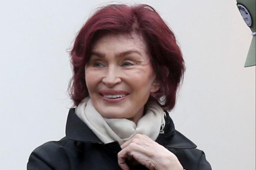 Sharon Osbourne goes house hunting.