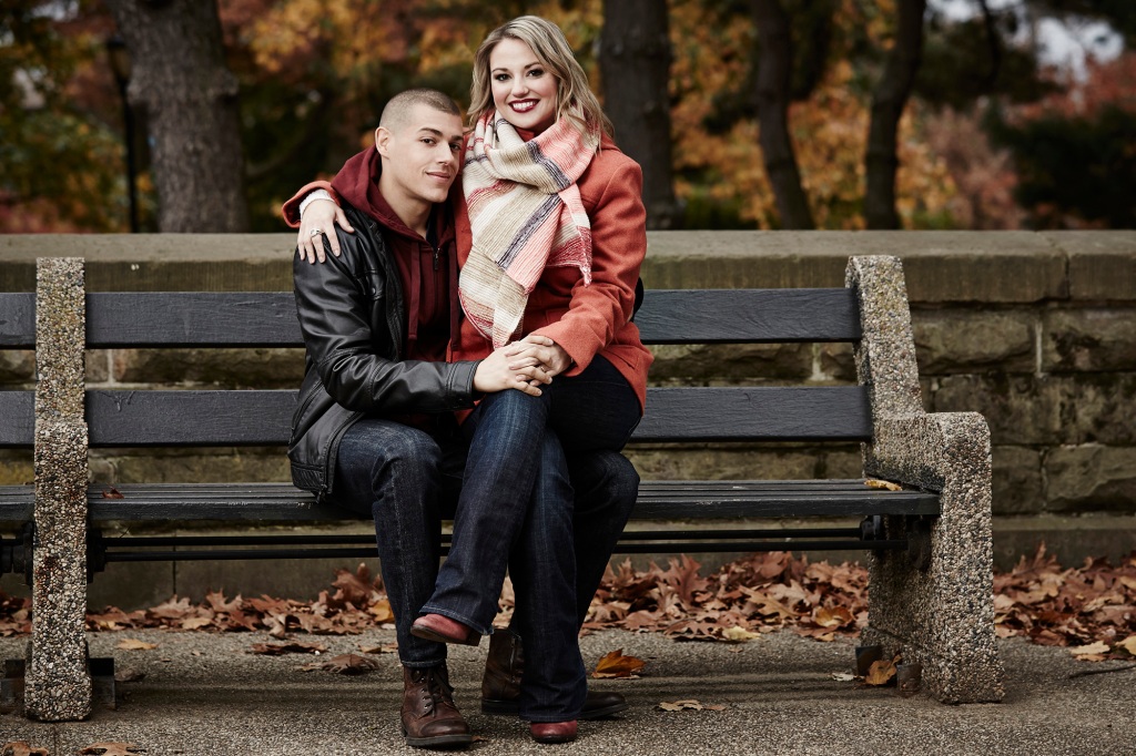 Jason Carrion and Cortney Hendrix of FYI's "Married at First Sight: The First Year."