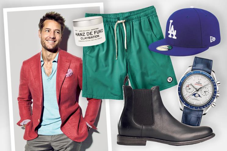 Justin Hartley and some of his favorite things