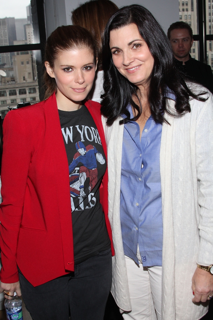 Kathleen Rooney Mara with her daughter Kate in 2011.