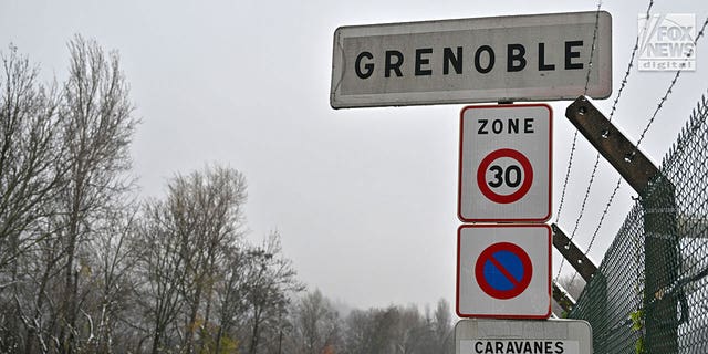 General view of Grenoble city limits in in Grenoble, France on Dec. 13, 2022. 