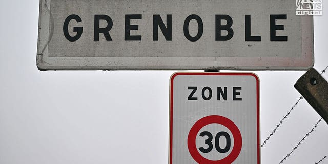 General view of Grenoble city limits in Grenoble, France on Dec. 13, 2022. 