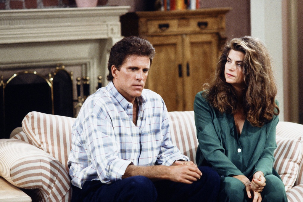 Kirstie Alley starred opposite Ted Danson in the sitcom "Cheers."