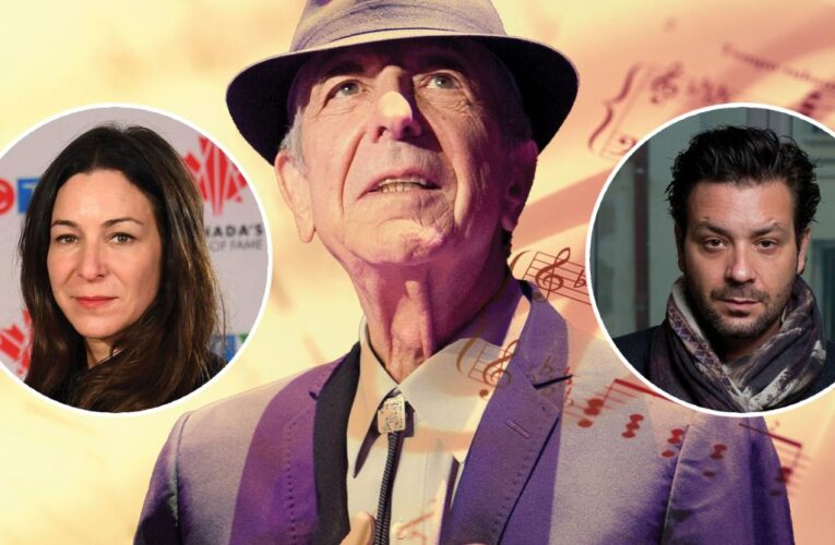 Leonard Cohen’s kids in battle over singer’s $48M estate