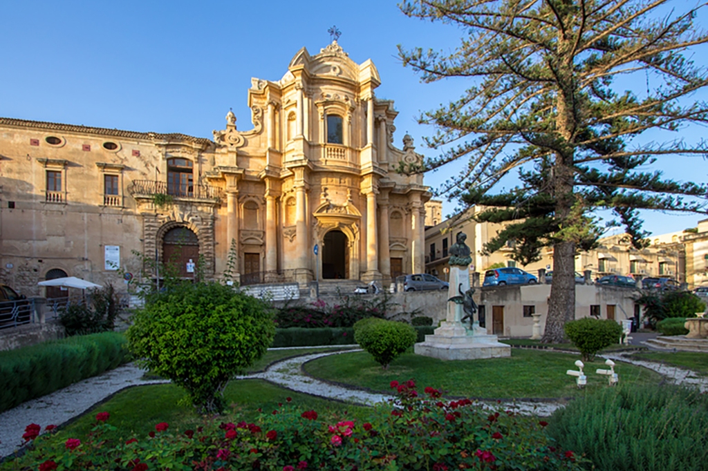 Church of San Domenico in Noto, Sicily, Italy