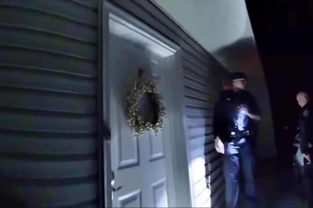 The police initially knocked on the door for 10 minutes.