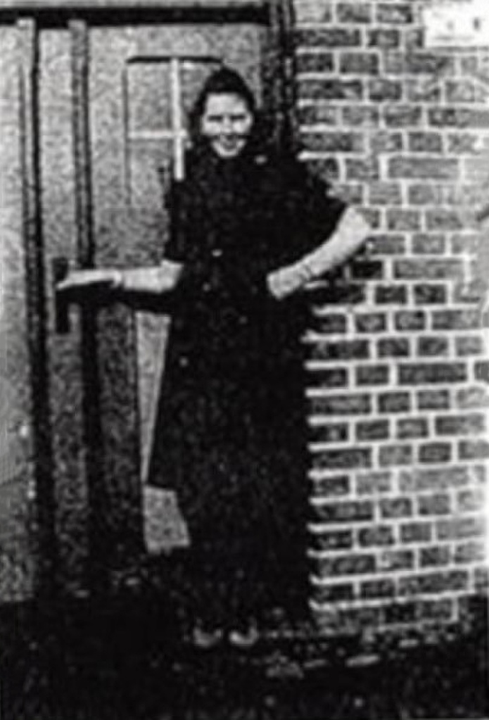 Furchner in around 1944, when she worked at Sutthoff.