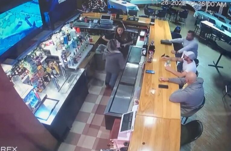 Texas attorney Gavin Rush caught on camera trying to kill ex-girlfriend at Austin bar