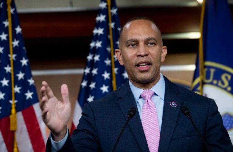 Hakeem Jeffries denounced as ‘election denier’ after House Dems elect him leader