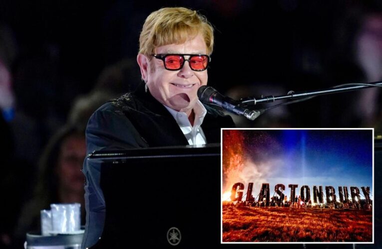 Elton John to play Glastonbury as epic tour draws to close