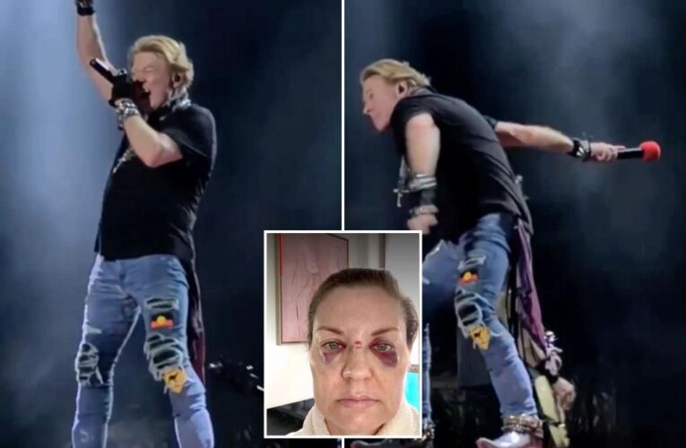 Gun N’ Roses singer Axl Rose to stop throwing microphone in wake of fan injury