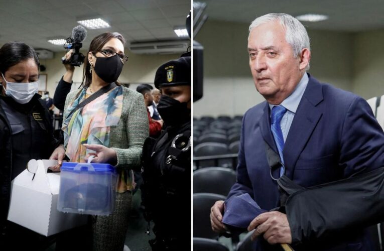 Former Guatemalan President Otto Perez and VP sentenced in graft case