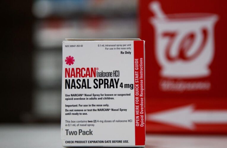 Narcan maker gets fast-tracked for over-the-counter nasal spray